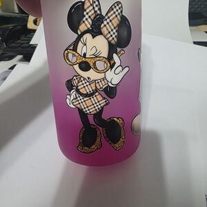 Minnie And Mickey Mouse Pink Tumbler